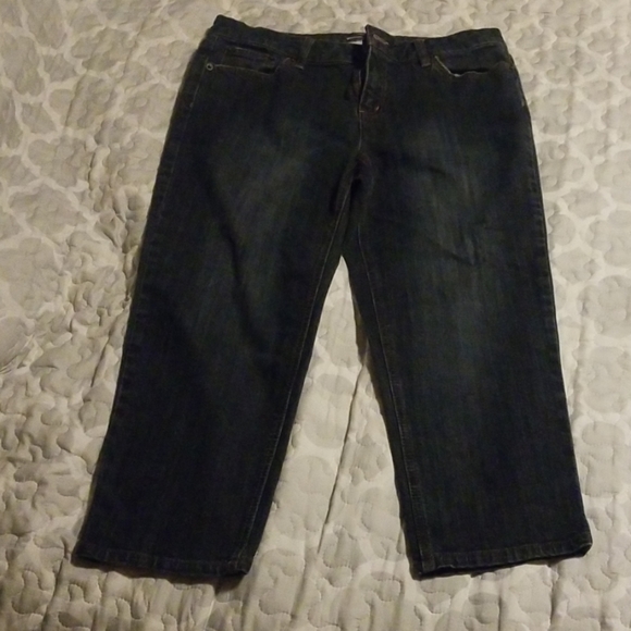 Liz Co. Dark blue Jean's, stretch - Picture 4 of 5